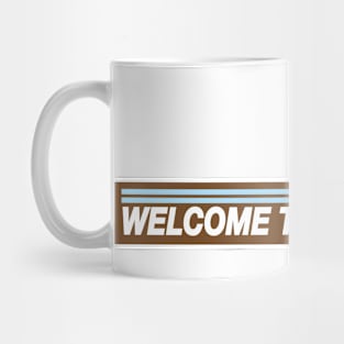 Retro Wisconsin WelcomeSign Mug